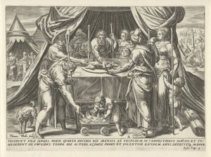 Feier des Pessach im gelobten Land von Harmen Jansz Muller