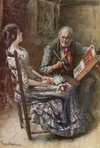 Bertha und ihr Vater von Harold Copping