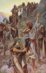 Altes Testament: "Ein Land, das von Milch und Honig fließt" von Harold Copping
