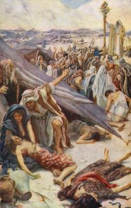 Altes Testament: Der eherne Schlang von Harold Copping