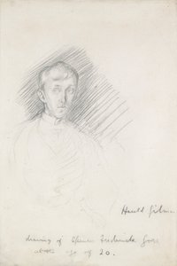 Porträt von Frederick Spencer Gore 1878-1914, um 1911-1912 von Harold Gilman