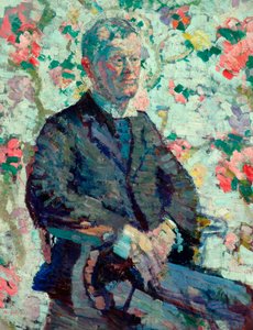 Porträt eines Mannes von Harold Gilman