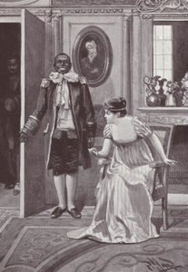 Illustration zu Jahrmarkt der Eitelkeiten von William Makepeace Thackeray von Harold Hume Piffard