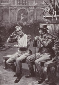 Illustration zu Jahrmarkt der Eitelkeiten von William Makepeace Thackeray von Harold Hume Piffard