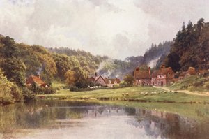 Friday Street, auf dem Weg nach Leith Hill von Harold Sutton Palmer