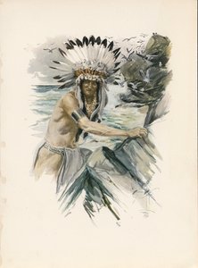 Longfellows Lied von Hiawatha von Harrison Fisher