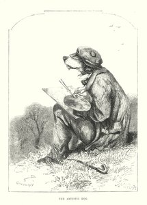 Lustige Hunde: Der künstlerische Hund von Harrison William Weir