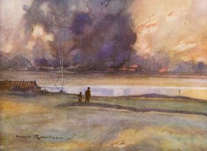 Golfplätze: Porthcowl, zum achtzehnten Grün gehen von Harry (1878 1950) Rountree
