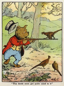 "Die Vögel gewöhnten sich schnell daran" von Harry B Neilson