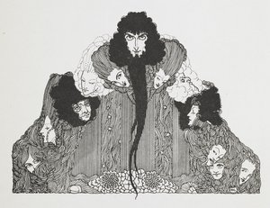 Illustration von Blaubart. von Harry Clarke
