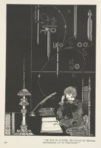 Die Schneekönigin. Er war so klug, dass er Kopfrechnen bis zu Brüchen beherrschte. von Harry Clarke