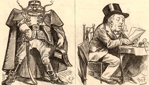 Ideal und Real: William Henry Smith (1825-1891) von Harry Furniss