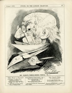 Illustration von Harry Furniss in Punch von Harry Furniss