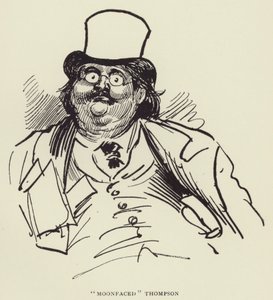 Mondgesicht Thompson von Harry Furniss