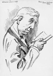 Porträt von Lewis Carroll, Pseudonym von Charles Lutwidge Dodgson (Cheshire)