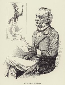 Sir Richard Mayne von Harry Furniss