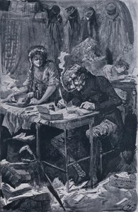 Der Bettelbriefschreiber von Harry Furniss