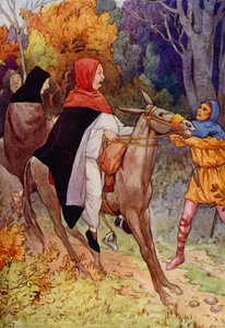 Abt Hugo hatte kaum gesprochen, als sein Zügel ergriffen wurde von Harry George Theaker