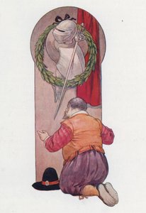 Illustration für Don Quijote von Harry George Theaker