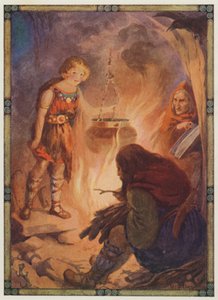 Sie fand alles, wie es sein sollte, Taliesin von Harry George Theaker