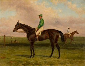 Galopin mit Jockey