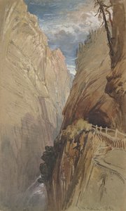 Via Mala, Schweiz, 1854 von Harry John Johnson