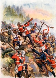 Sturm auf die Höhen. Peiwar Kotal von Harry Payne