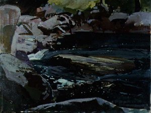 Fließender Fluss