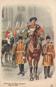 Proklamation von König George V von Harry and Arthur Charles Payne