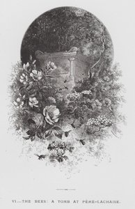 Das Insekt: Die Bienen, ein Grabmal auf dem Père-Lachaise von Hector Giacomelli