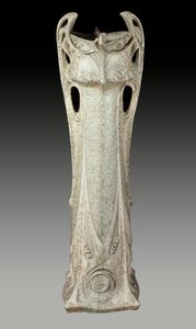 Jugendstil: Jardiniere um 1902-1903 von Hector Guimard (1867-1942), 20. Jahrhundert. Sevres, Nationalmuseum für Keramik. von Hector Guimard
