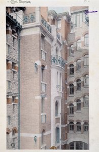 Ansicht des Castel Beranger (1897-1898) von Hector Guimard