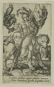 Geiz, aus den Lastern von Heinrich Aldegrever