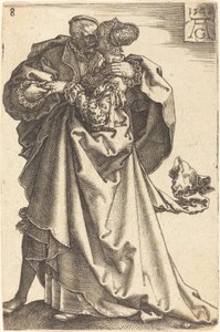 Große Hochzeitstänzer von Heinrich Aldegrever