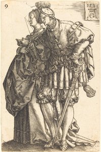 Große Hochzeitstänzer von Heinrich Aldegrever