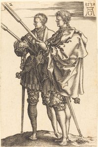 Große Hochzeits-Tänzer von Heinrich Aldegrever