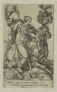 Lust, aus den Lastern von Heinrich Aldegrever
