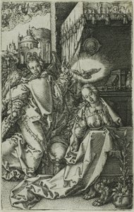 Die Verkündigung von Heinrich Aldegrever