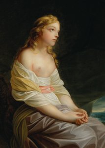 Szene aus der Idylle Der erste Schiffer von Salomon Gessner, ca. 1800
