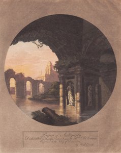 Ruinen der Antike. Gewidmet Clemens von Heinrich Grosch