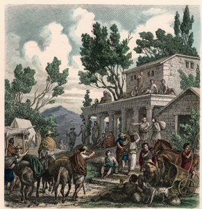 Antikes Griechenland: Der Weg nach Olympia zur Zeit der Olympischen Spiele, 1866