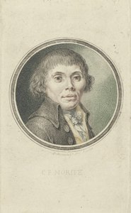 Porträt von Karl Philipp Moritz, 1795 von Heinrich Sintzenich