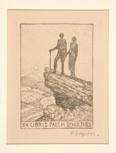 Exlibris von Heinrich Vogeler