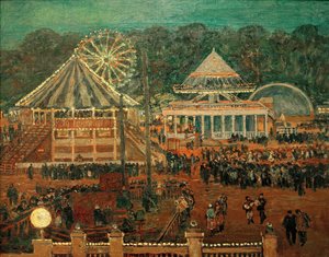 Gorki-Zentralpark für Kultur und Freizeit, 1933 von Heinrich Vogeler