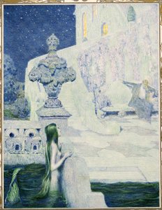 Die kleine Meerjungfrau aus Märchen von Hans Christian Andersen, veröffentlicht 1911 von Heinrich and Urban Lefler