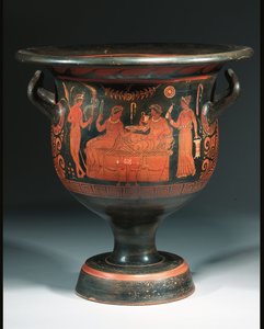 Großer apulischer rotfiguriger Krater, ca. 350-340 v. Chr.
