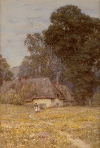Cottages in Quidhampton, in der Nähe von Salisbury