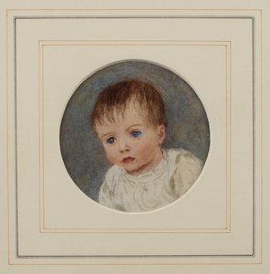 Gerald Allingham als Baby von Helen Allingham