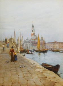 San Giorgio Maggiore von den Zattere, Venedig