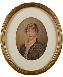 Selbstporträt von Helen Allingham